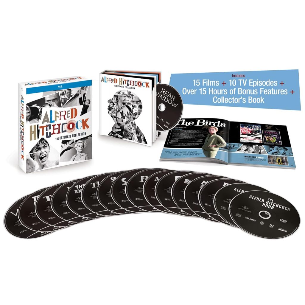 PRE ORDER ALFRED HITCHCOCK THE ULTIMATE BLU RAY COLLECTION US IMPORT REGION A ORIGINAL NEW