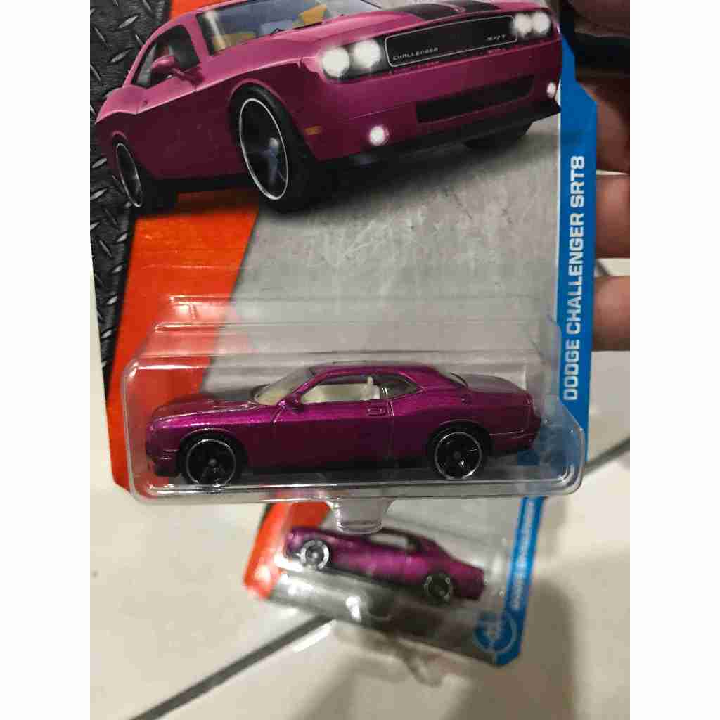 Mattel Matchbox Dodge Challenger Srt8 Price For 1 Pink Hw39 Shopee Malaysia 8946