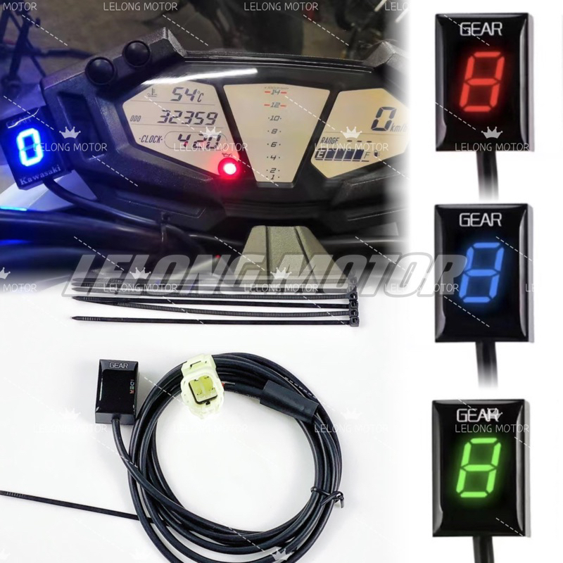 KAWASAKI GEAR POSITION Gear Indicator Digital Display NINJA 250 FI 400