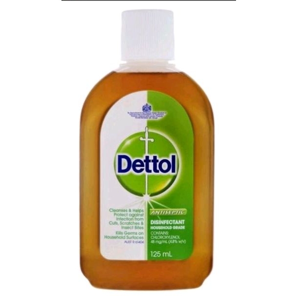 Dettol antiseptic germicide disinfectant liquid concentrated 125ml Shopee Malaysia