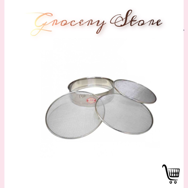 3 In 1 Stainless Steel Interchangeable Sieves For Wheat, Rice, Flour ...