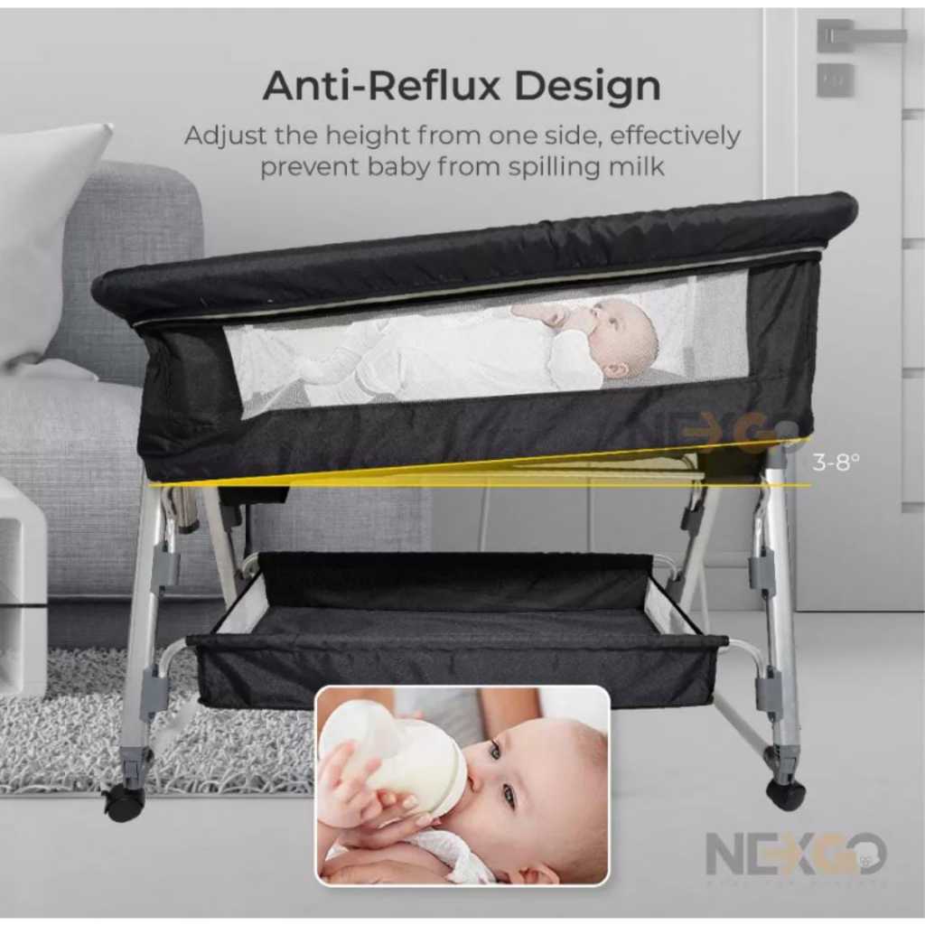 NEXGO Baby Cot Side Bed 3in1 Shopee Malaysia