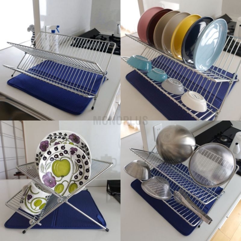 Original Ikea Kvot Dish Drainer Galvanized 48x29x23cm Dish Rack Rak Pinggan Shopee Malaysia