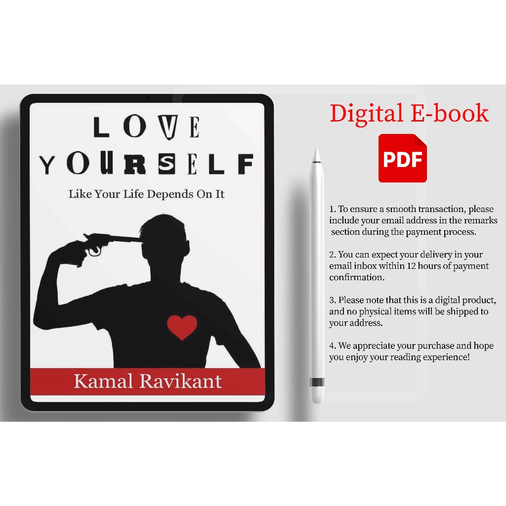 Love Yourself Like Your Life Depends on It (Ravikant Kamal) | Shopee ...