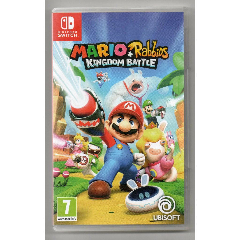 (USED) NINTENDO SWITCH GAMES MARIO + RABBIDS KINGDOM BATTLE(US)(READY ...