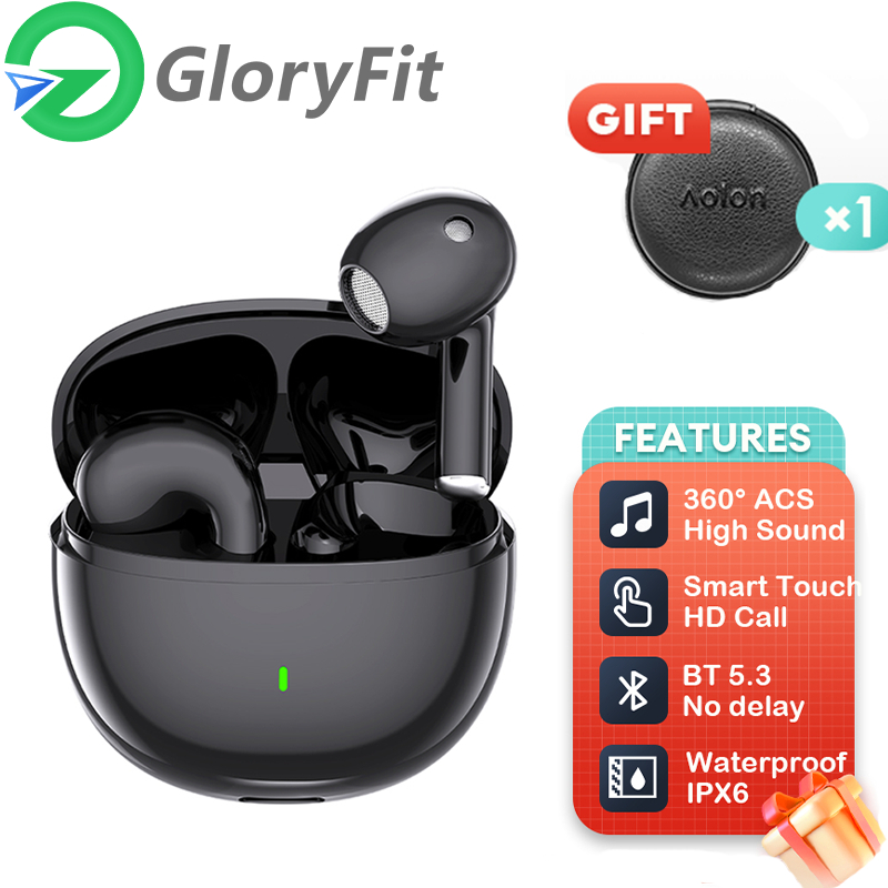 Gloryfit V32 Earphone Bluetooth TWS Wireless Earbuds Bluetooth Original