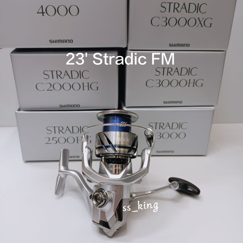 23' SHIMANO Stradic FM 2023 reel shimano stradic fm 23