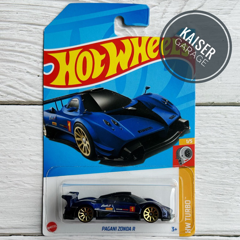 Hot Wheels : Pagani Zonda R (Blue) | Shopee Malaysia