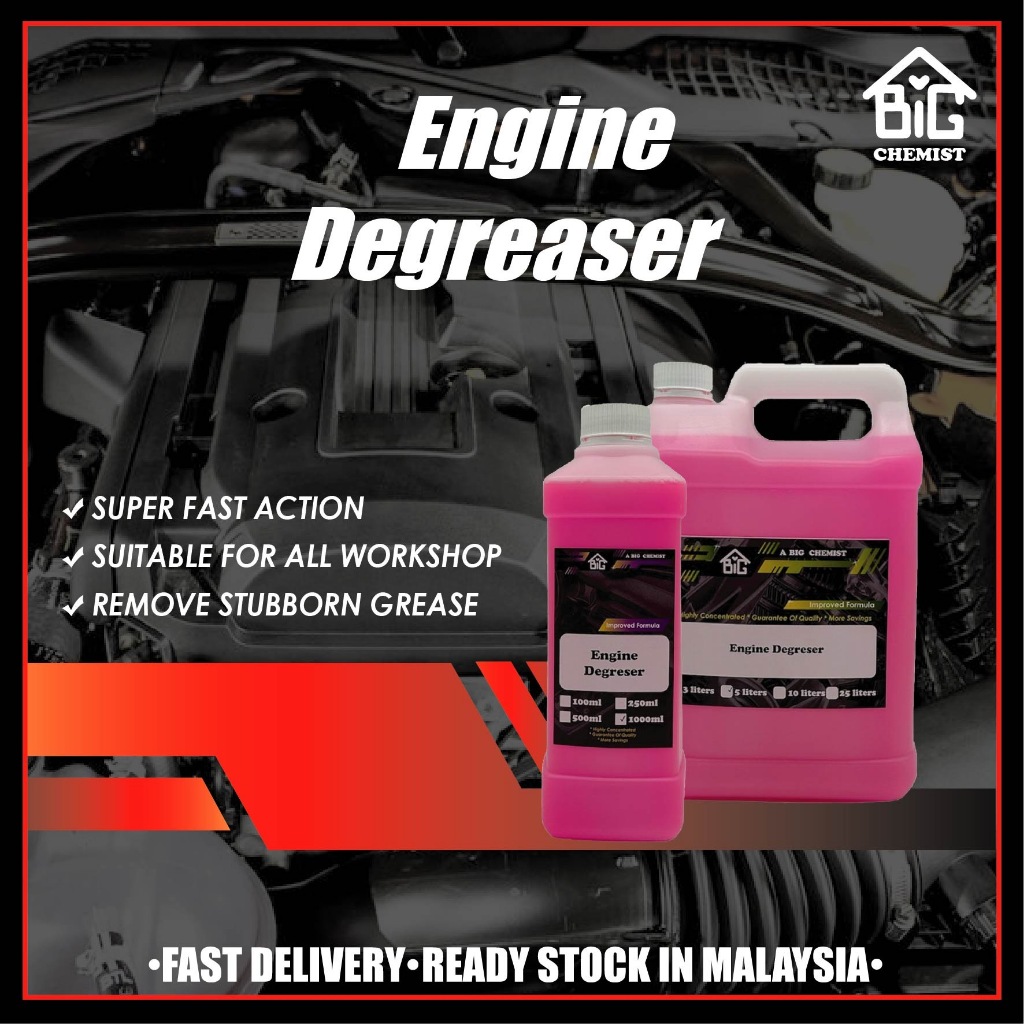 【ABIG】1L/5L Engine Degreaser Chemical Car Wash Alkaline Degreaser