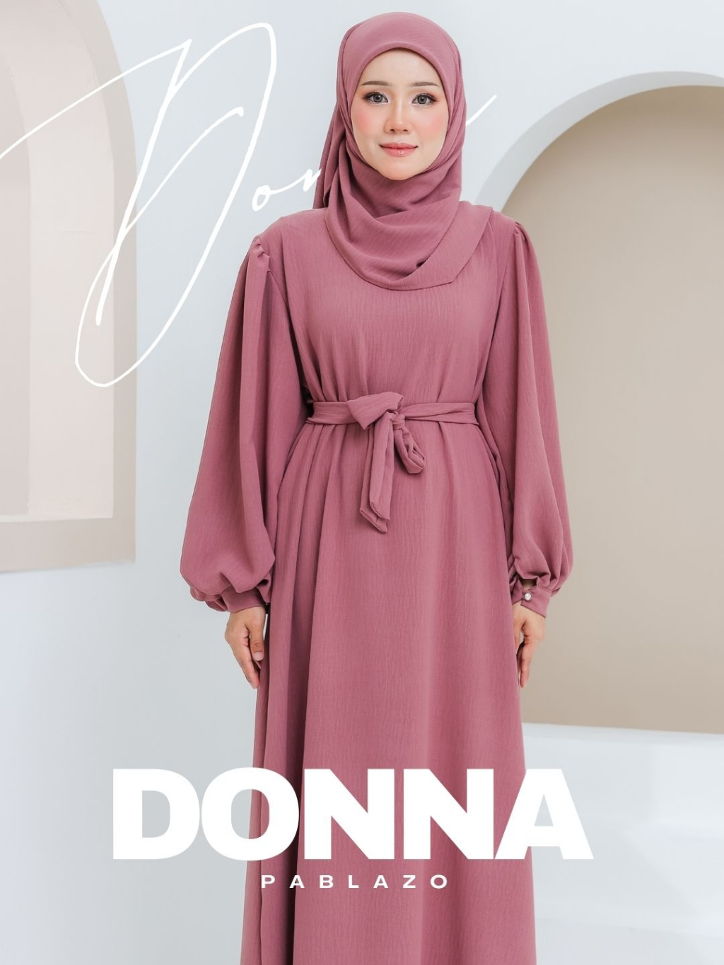 Abaya Donna Baju Raya 2024 | Shopee Malaysia