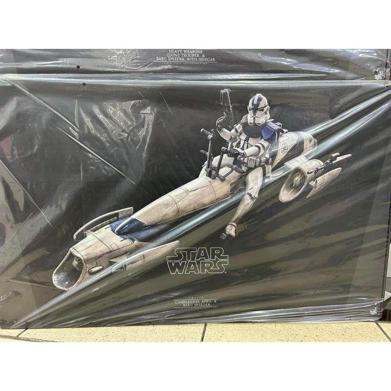 HOTTOYS TMS076 STAR WARS THE CLONE WARS 1/6TH COMMANDER APPO AND BARC ...