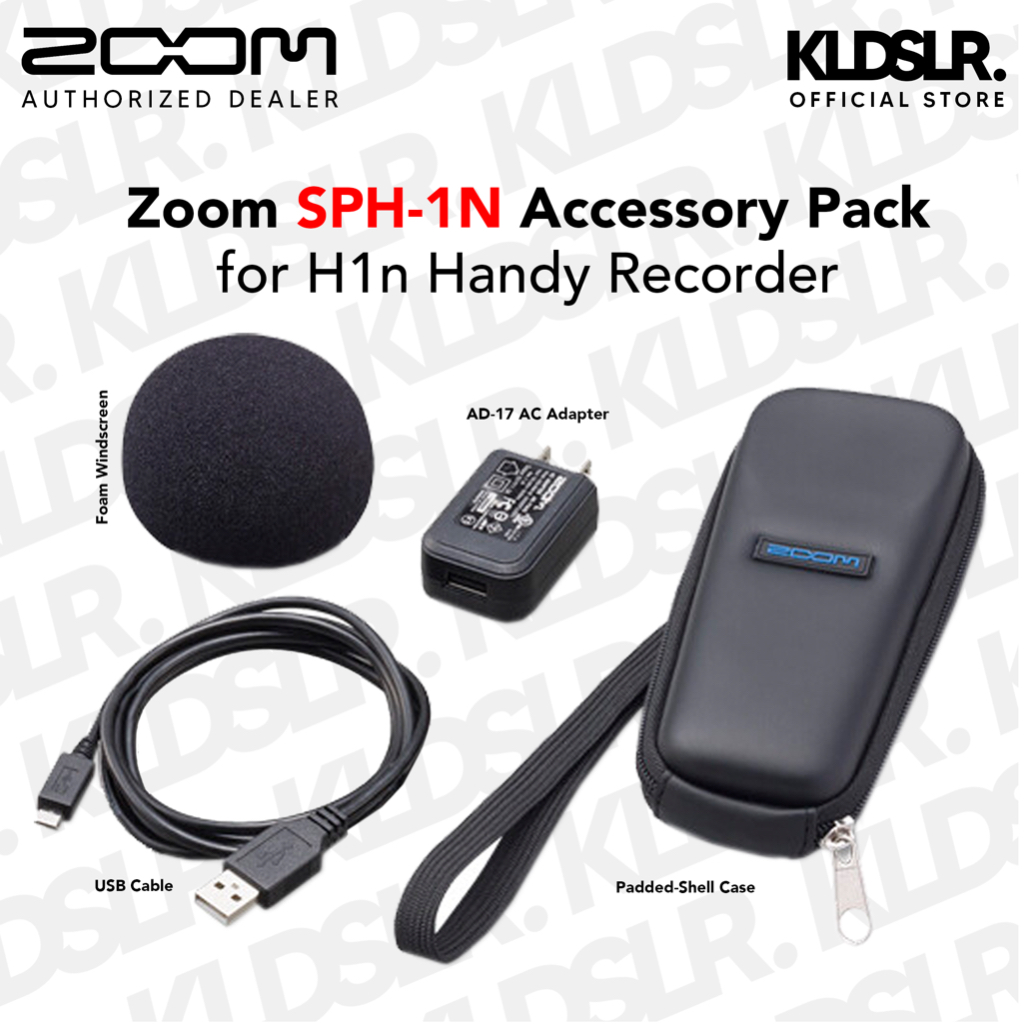Zoom H1n Handy Recorder Portable Recorder, Onboard Stereo Microphones