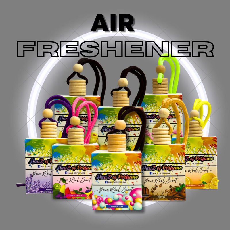 Air freshener/pewangi kereta 10ml kotak exclusive 10ml Shopee Malaysia