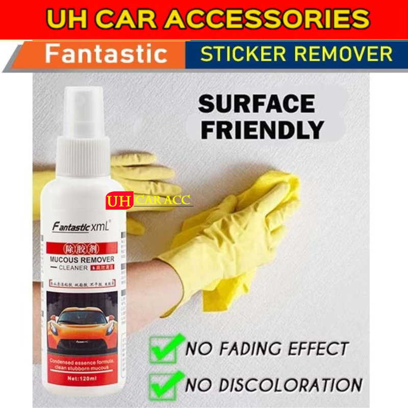 Car Sticker Remover 120ml Sticker Remover Spray Adhesive Remover
