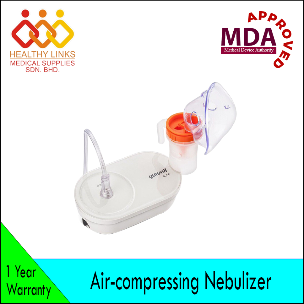 [MDA Approved] Yuwell Air Compressing Nebulizer 405B/403T | Shopee Malaysia