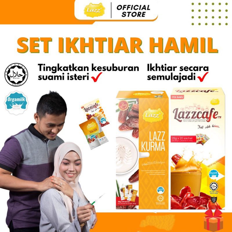 SET IKHTIAR HAMIL LAZZ SUSU KAMBING ORI DIRECT HQ. Free shaker | Shopee ...