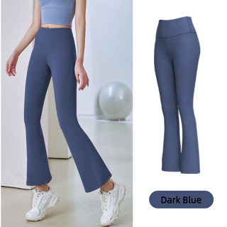 New High Waist Seluar Legging Perempuan Hip-Lifting Jogger Pants Wide Legs  Bootcut Yoga Pilates Sports Nova-SPPA3024