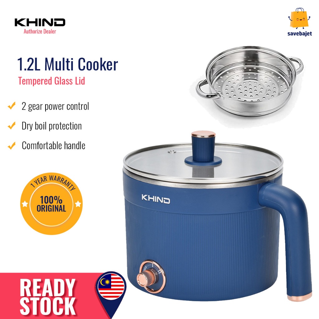 Khind 1.2L Multi Cooker MC121 Shopee Malaysia