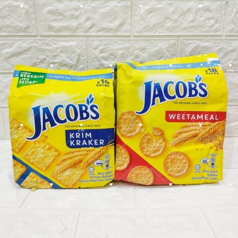 Jacob S Multipack Cream Crackers Weetameal Hi Fibre Low Sodium