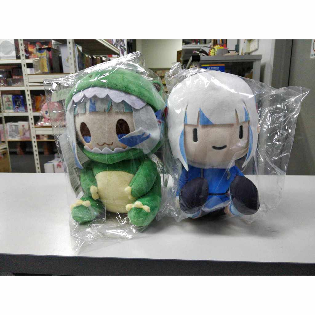 [Ready Stock] Hololive EN Myth Smol Gawr Gura & Smol Dino Gura Plushie ...