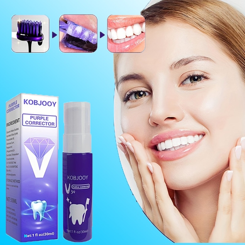 Teeth Whitening Toothpaste Remove Reduce Yellowing Teeth Stains Odor ...