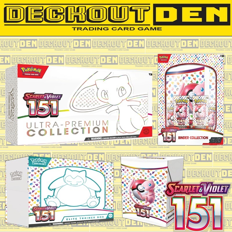 Pokemon TCG Scarlet & Violet SV 3.5 Pokemon 151 Ultra Premium Collection/  Elite Trainer Box/ Booster Bundle | Shopee Malaysia