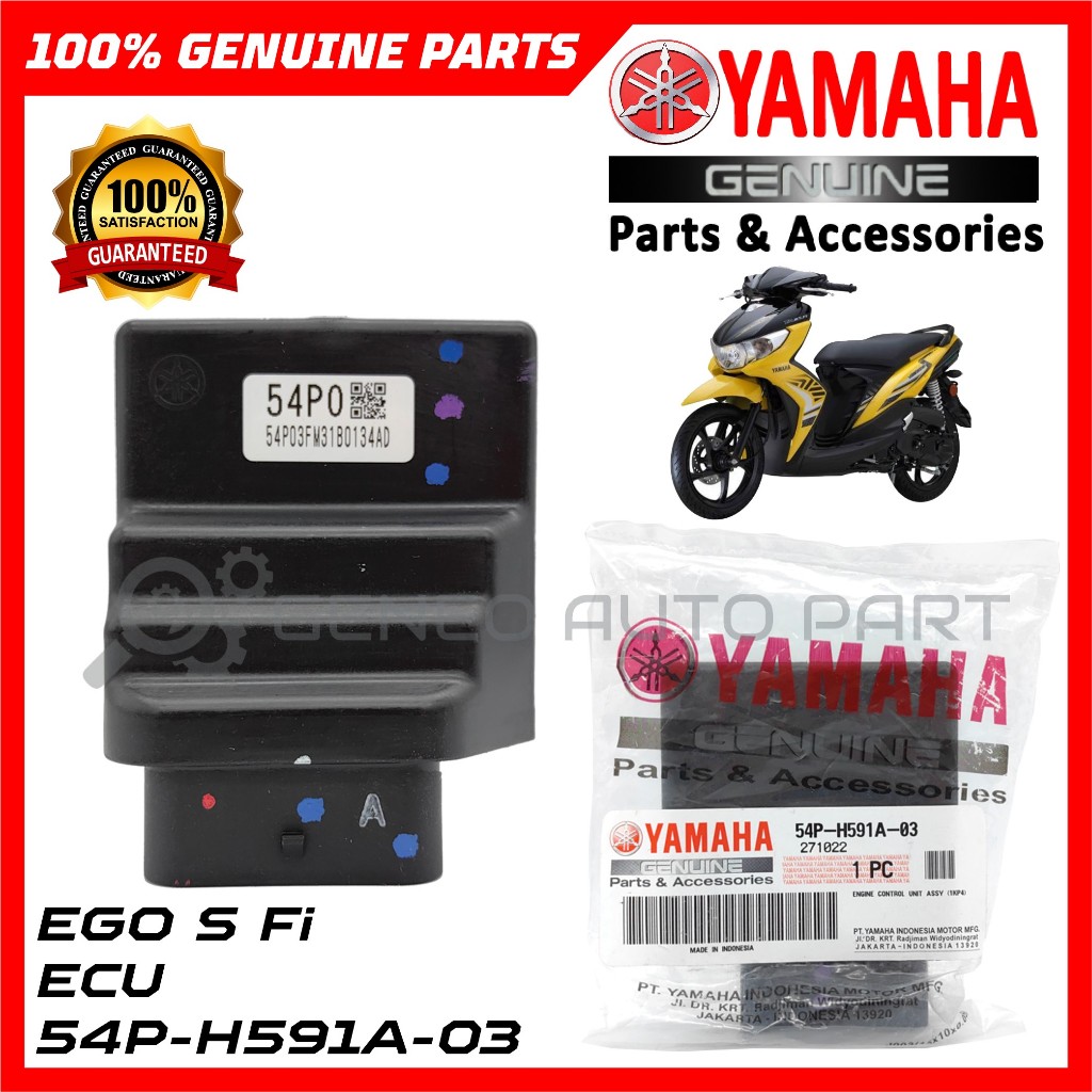 Yamaha Ego S Fi Egos Fi Engine Control Unit Ecu 54p H591a 03 100 Original Yamaha Part 3072