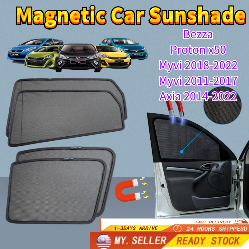 Sunshade Myvi 2018 Axia Bezza Car Cover Sun Shade Net Window