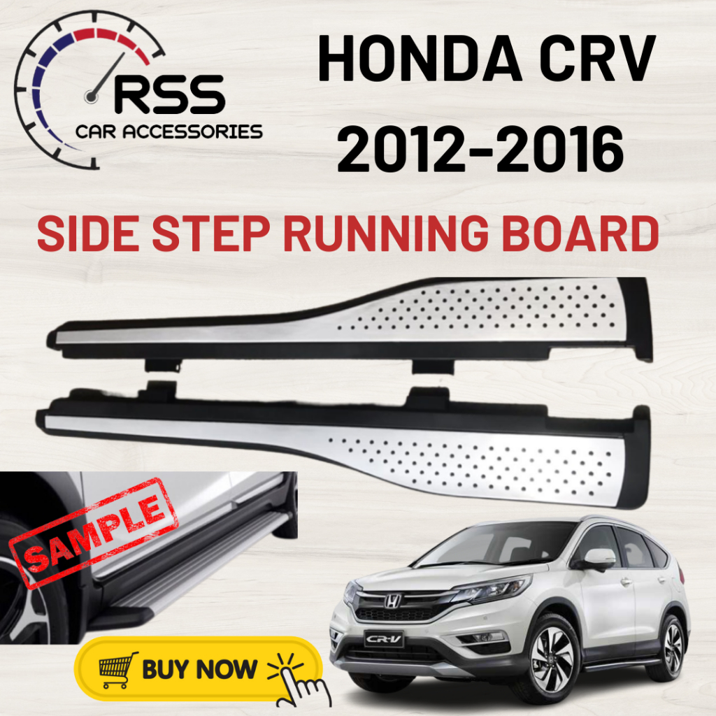 HONDA CRV 20122016 SIDE STEP RUNNING BOARD Shopee Malaysia