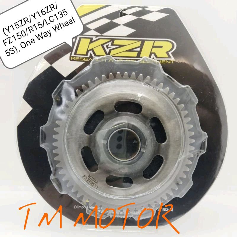 KZR/KOZI Racing Starter One Way Wheel/ One Way Bearing, (Y15ZR/Y16ZR/FZ150/R15/LC4S/LC5S