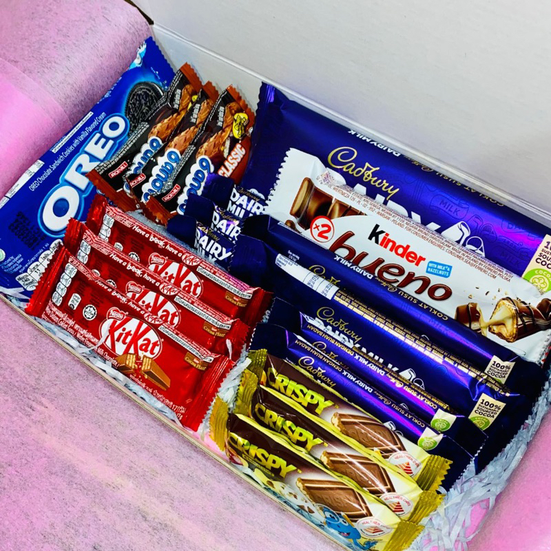 CUSTOM Chocolate Giftbox Happy Birthday Anniversary Boyfriend