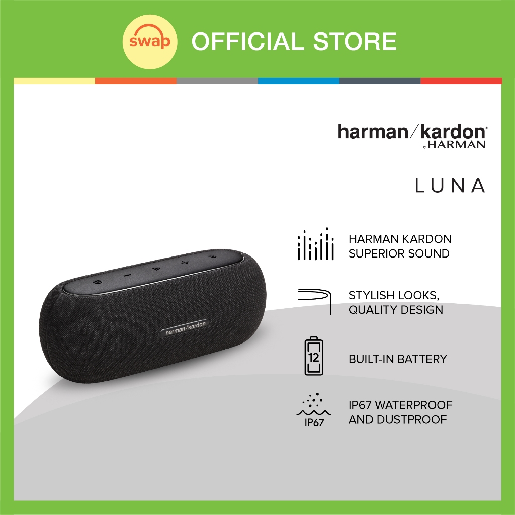 Harman Kardon Luna Bluetooth Speaker Shopee Malaysia