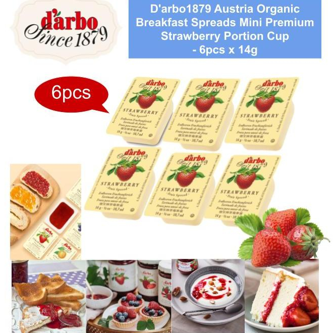 D'arbo1879 Austria Organic Breakfast Spreads Mini Premium Strawberry ...