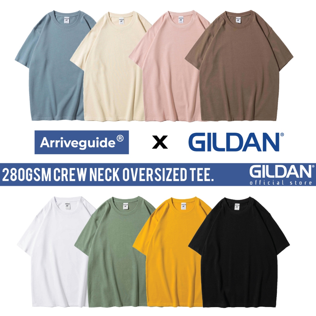 GILDAN ARRIVE GUIDE Thick Oversized Supreme / Sartorial Cotton T-Shirt ...