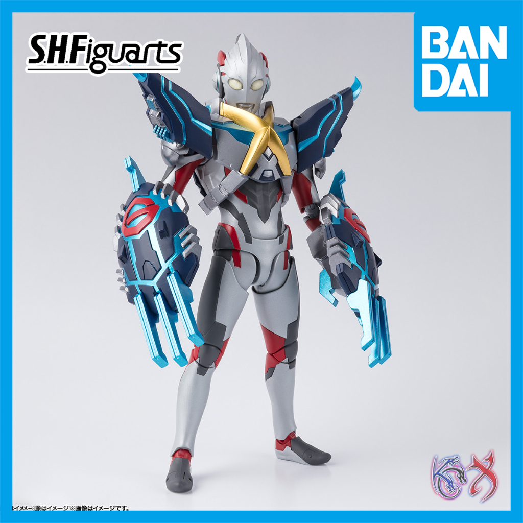 Ready Stock S H Figuarts Shf Ultraman X Gamora Armor Set Shopee