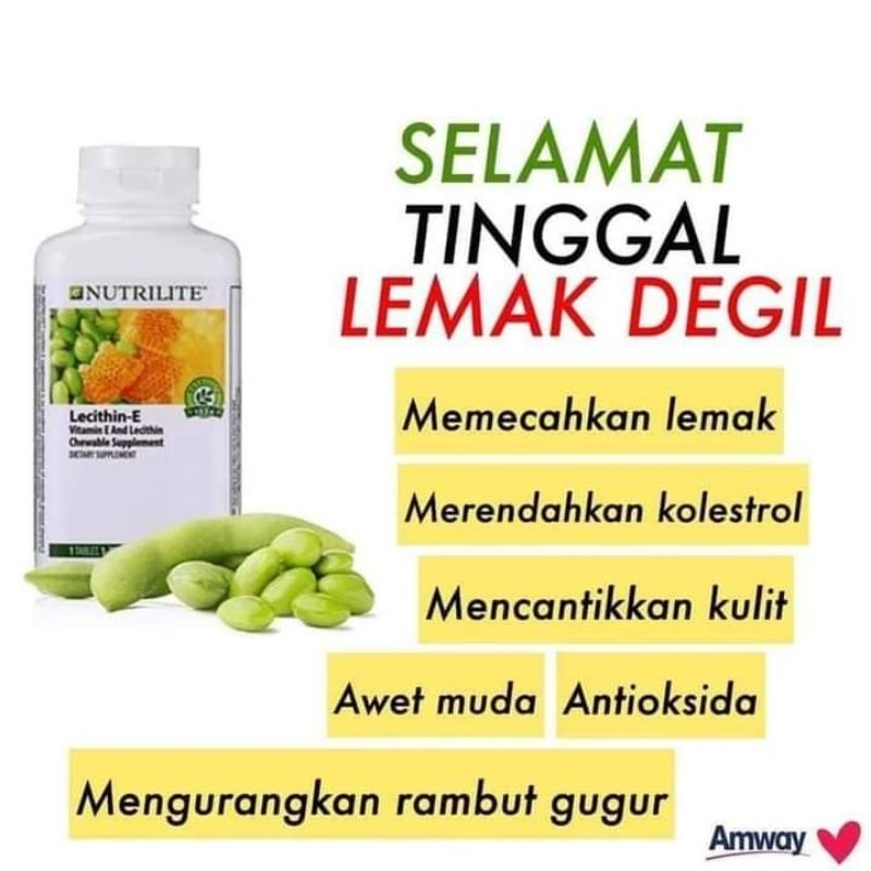 NUTRILITE Lecithin E 150 tab. Shopee Malaysia