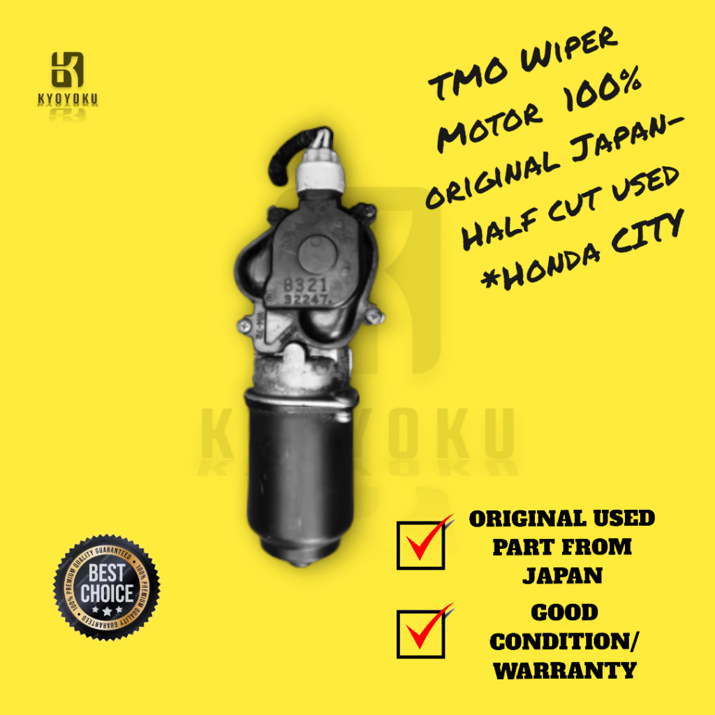 KYOYOKU Wiper Motor Honda City TMO Wiper Motor 100 original Japan