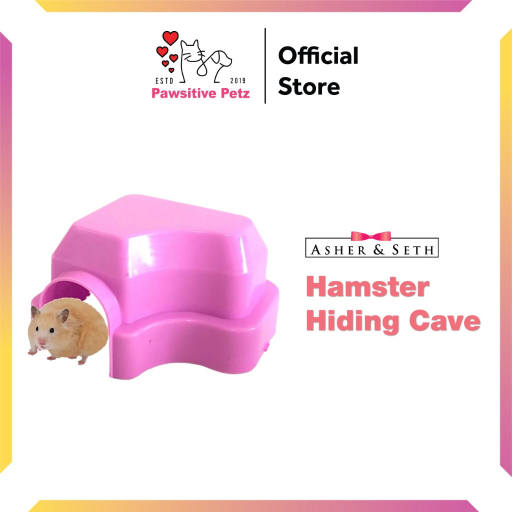 Hamster Plastic Hiding Cave | Rumah Hamster | Small Animals House ...