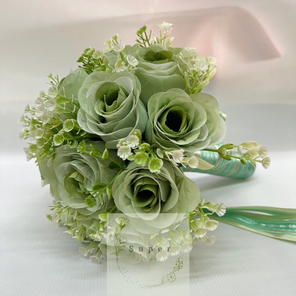 Artificial Hand Bouquet for Wedding / Bridal Bouquet / Bunga Tangan utk Pengantin / Tunang