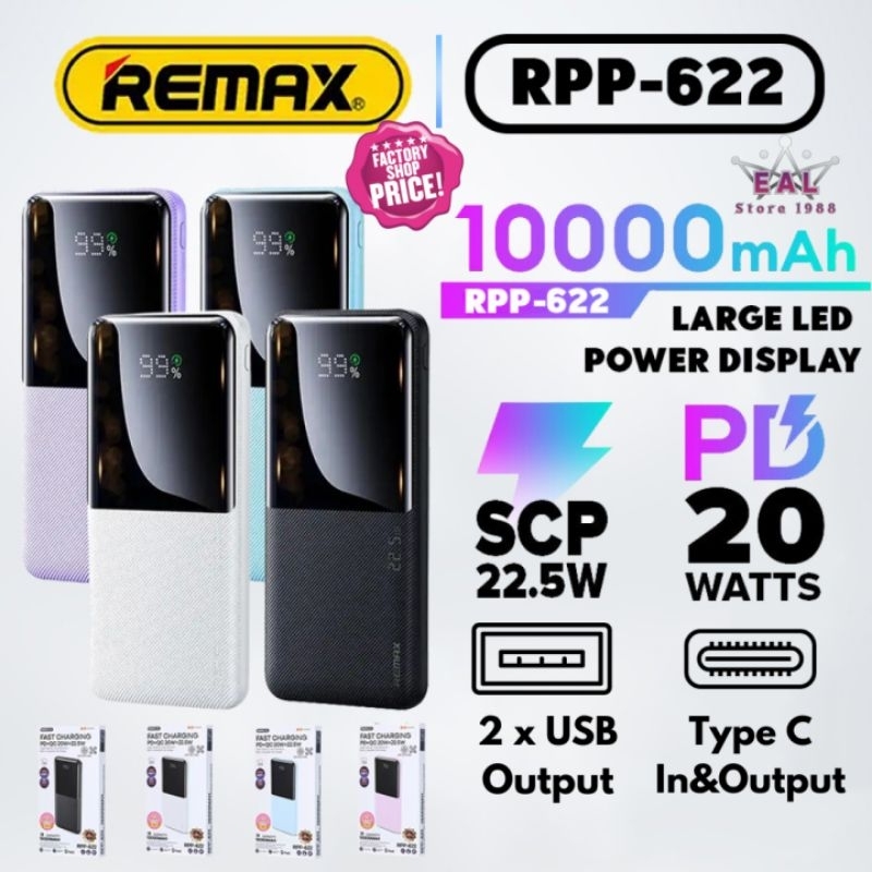 REMAX Cynlle Series PD 20W+QC 22.5W Fast Charging Power Bank 10000mAh ...