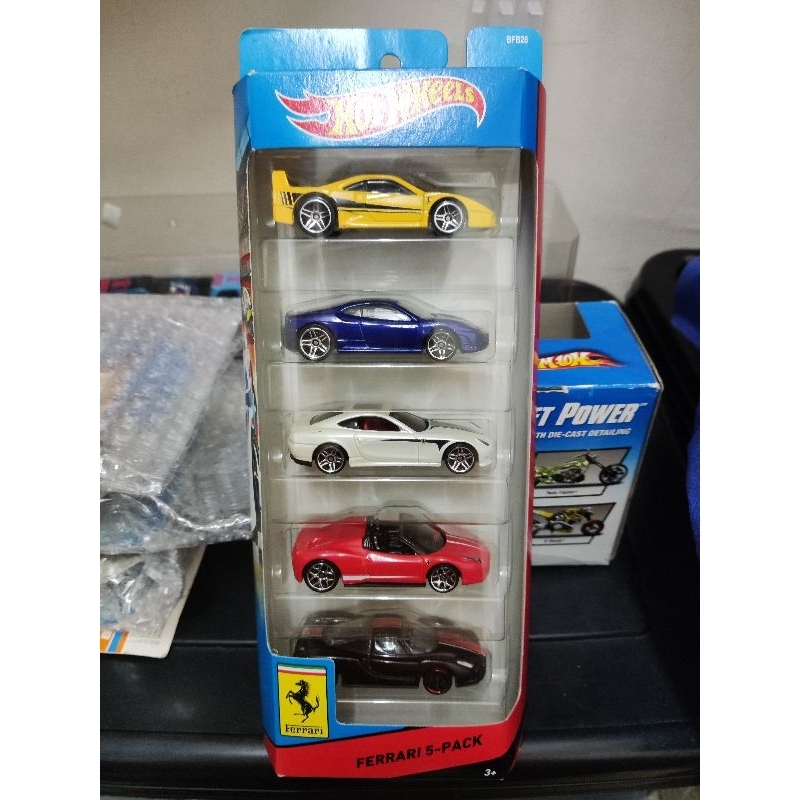 HOT WHEELS FERRARI 5 PACK | Shopee Malaysia