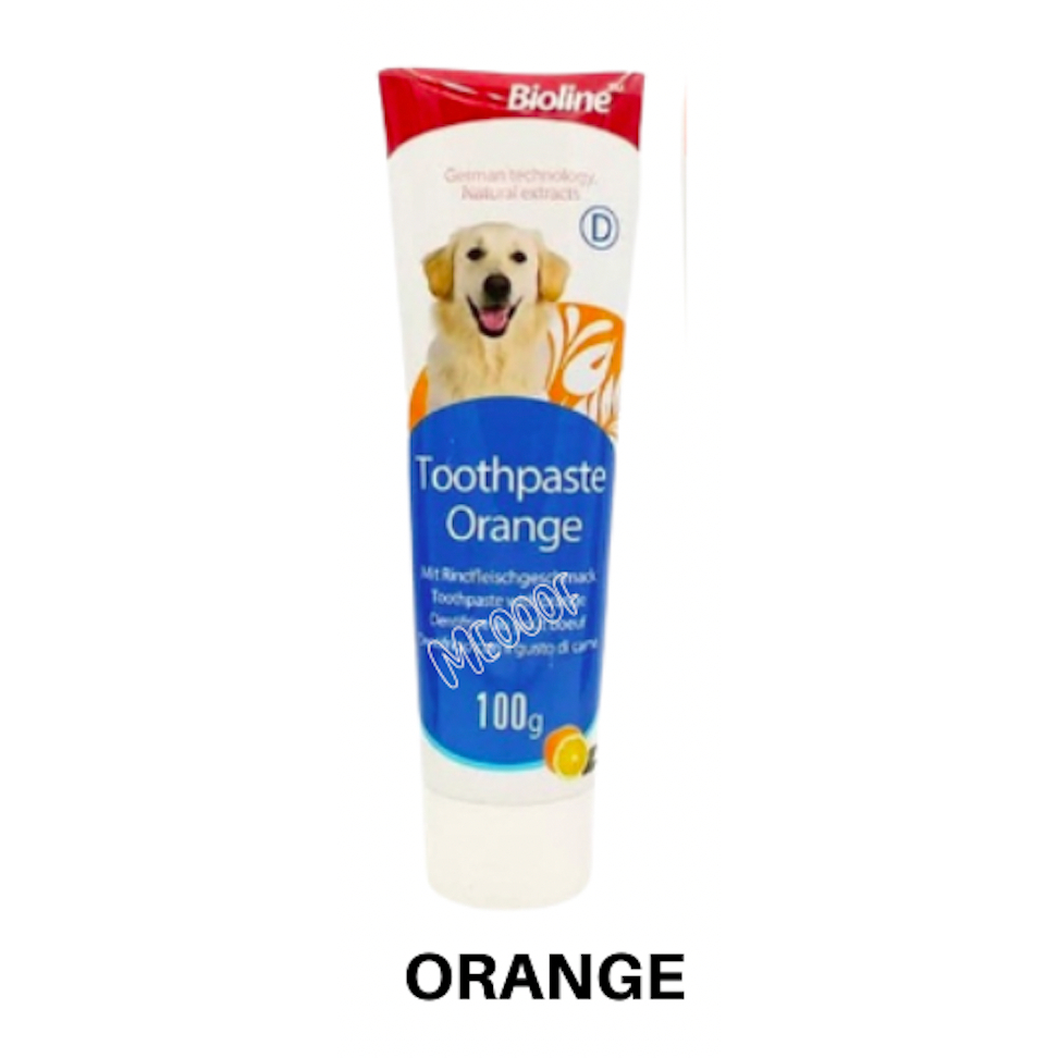 MEOWOOF Bioline Toothpaste 100G Pet Dog Cat Toothpaste Dog Toothpaste Pet Toothpaste Pet Care All Flavours Shopee Malaysia