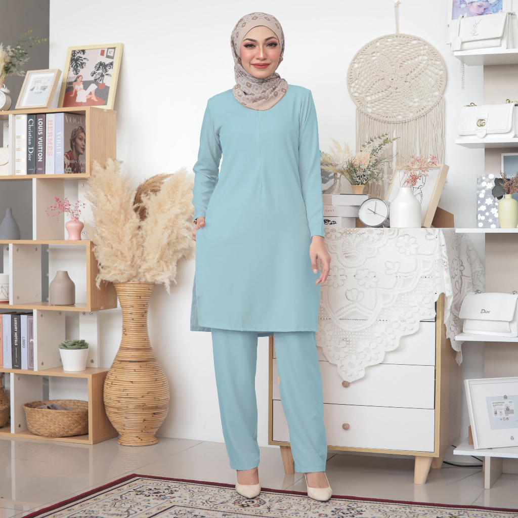 ByMadeeha CALLA TUNIC SUITS | Shopee Malaysia