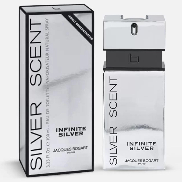 Silver Scent Infinite Silver by Jacques Bogart, 3.33 oz EDT for Men main image 0