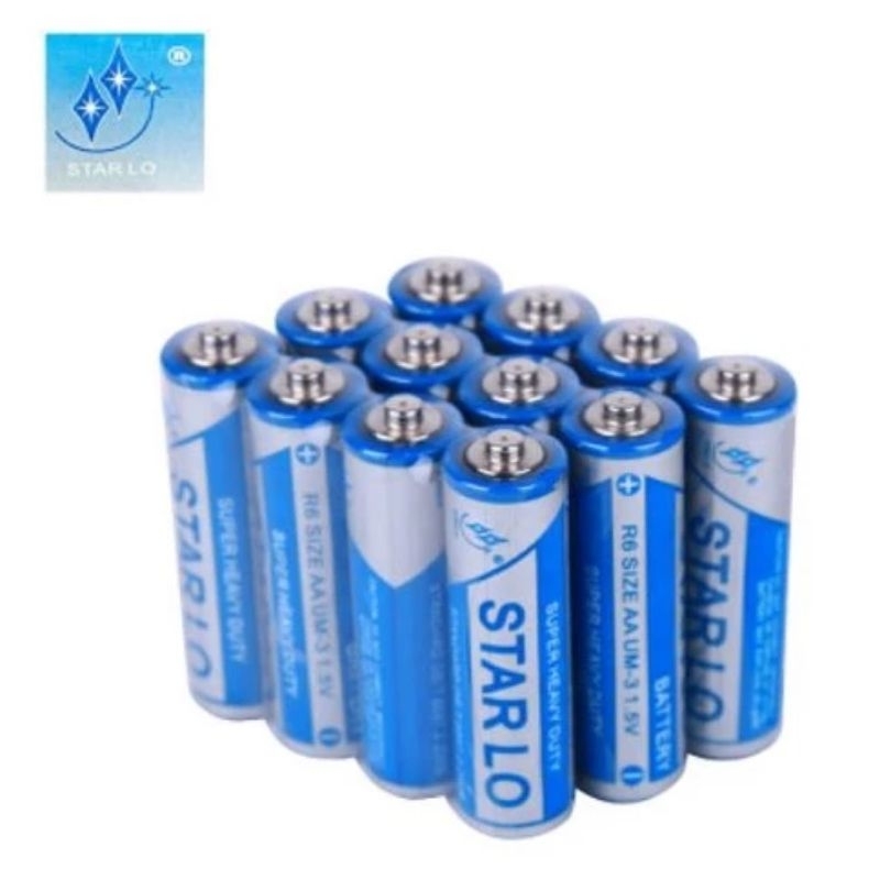 STARLO battery AAA/AA 🔋(12pcs) | Shopee Malaysia