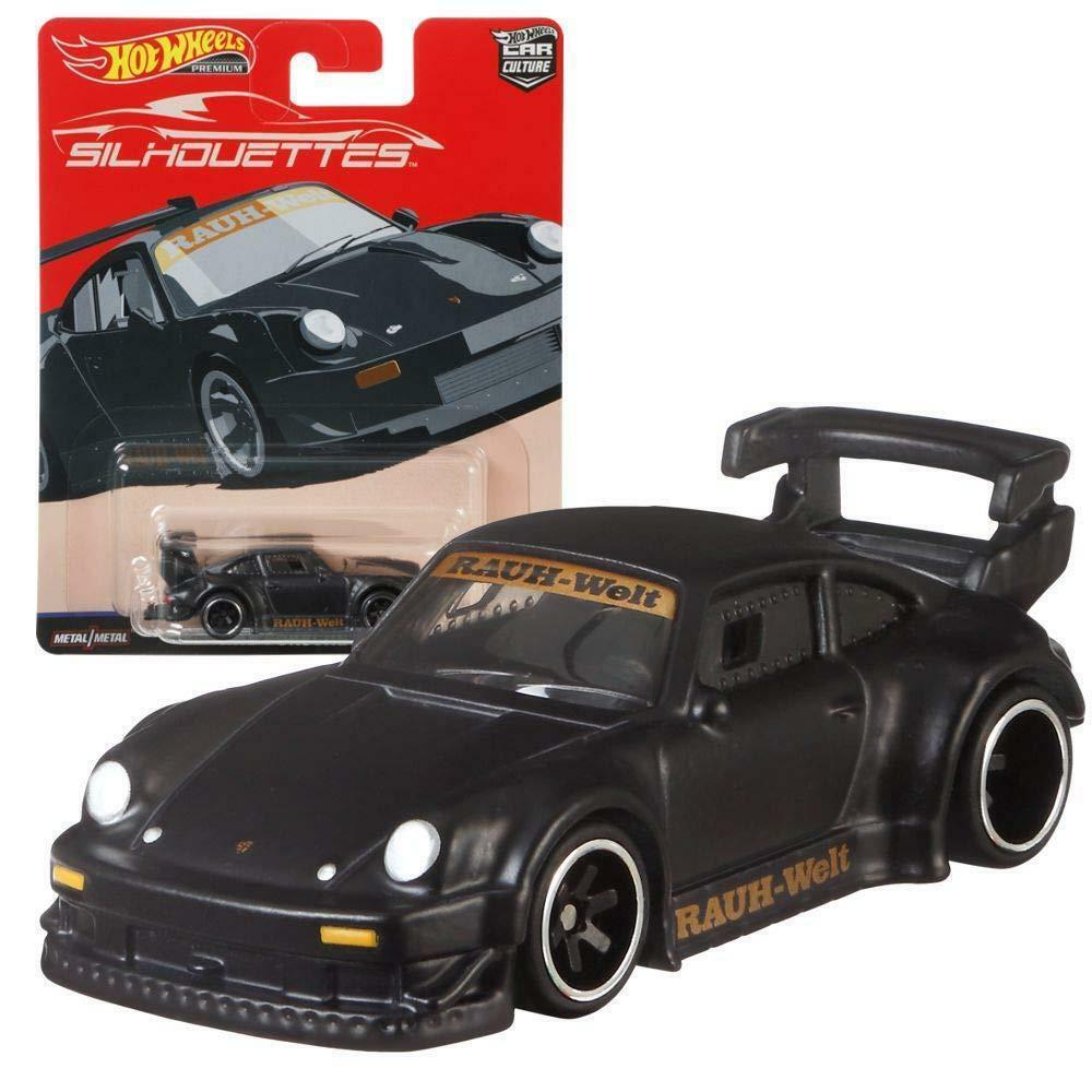 ACMK Hot Wheels Premium Silhouettes RWB Porsche 930 Black Free