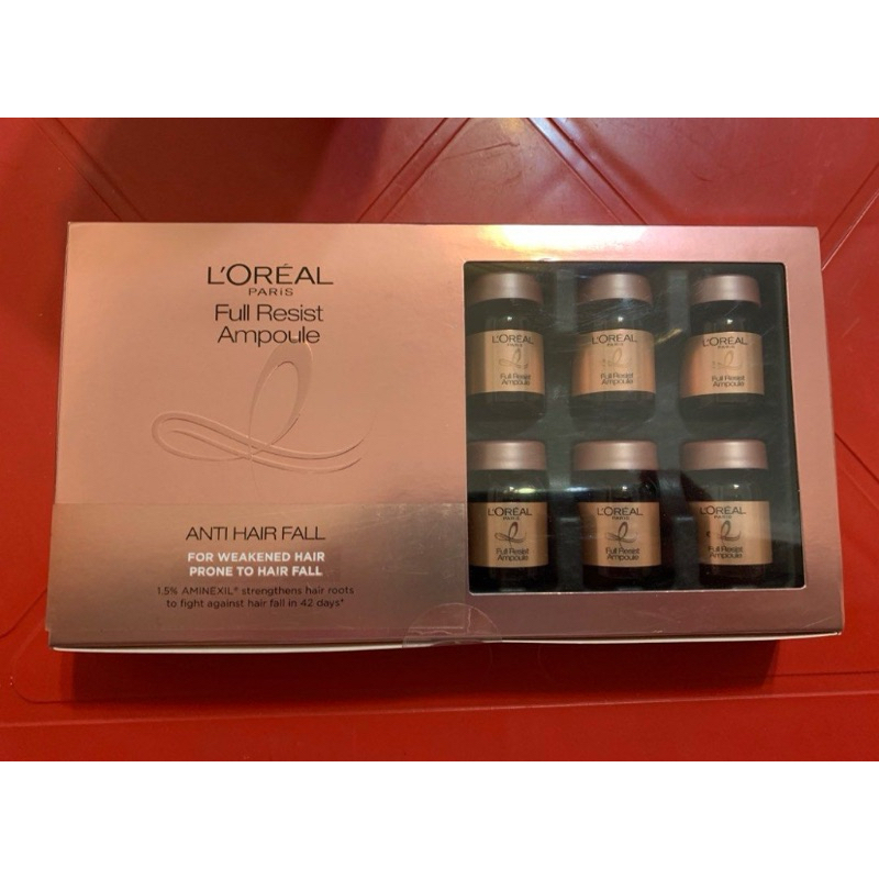 Loreal Full Resist Ampoule 6ml x 10 pcs Shopee Malaysia