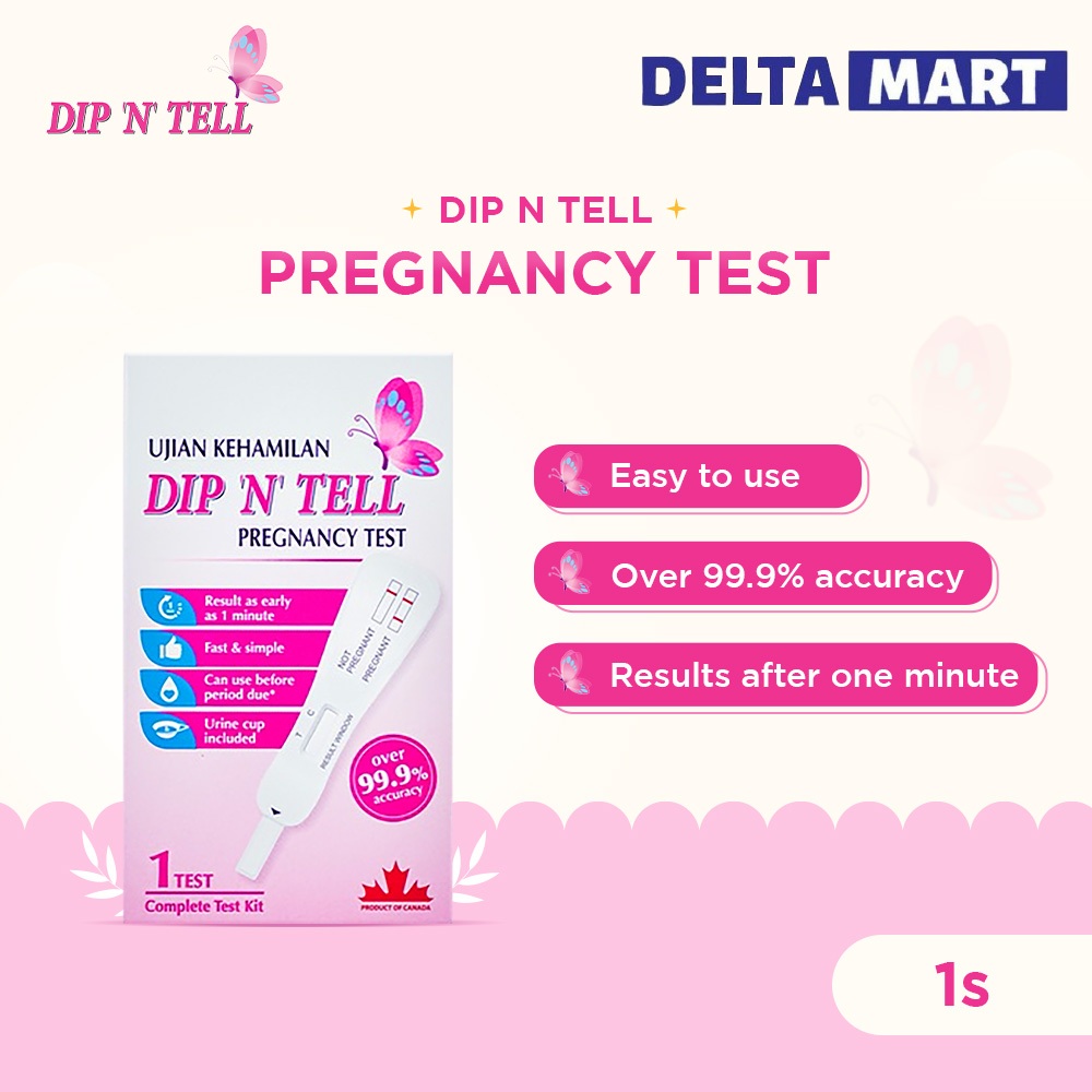 Dip N Tell Pregnancy Test (1pc/2pcs) / Midstream Pregnancy Test (1pc