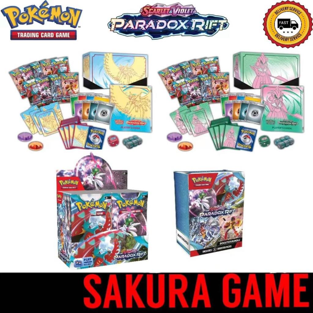 Pokemon TCG Scarlet & Violet SV04 Paradox Rift (Elite Trainer Box ...