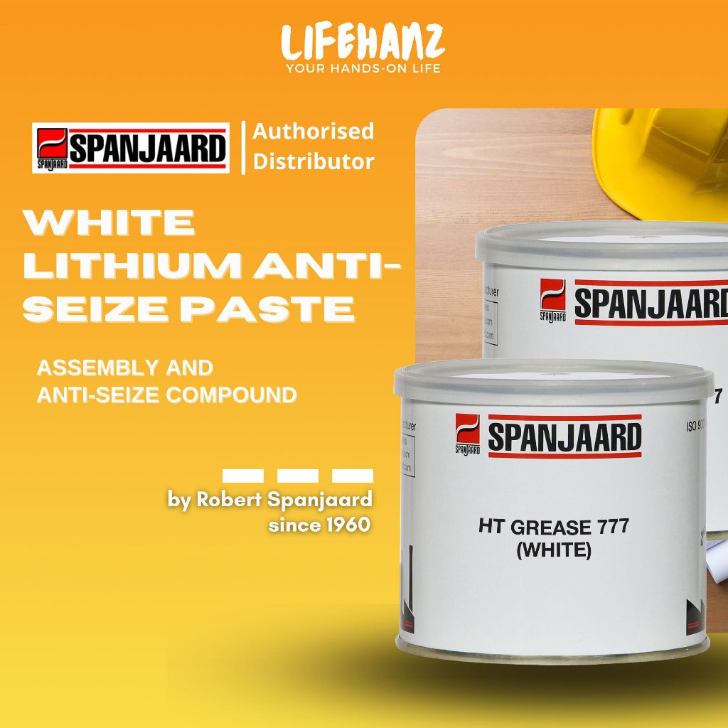 Spanjaard White Lithium AntiSeize Paste 500 Gram Shopee Malaysia